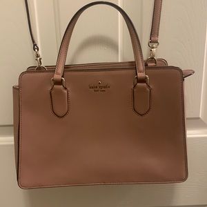 12x8x4.5 leather Kate spade bag
